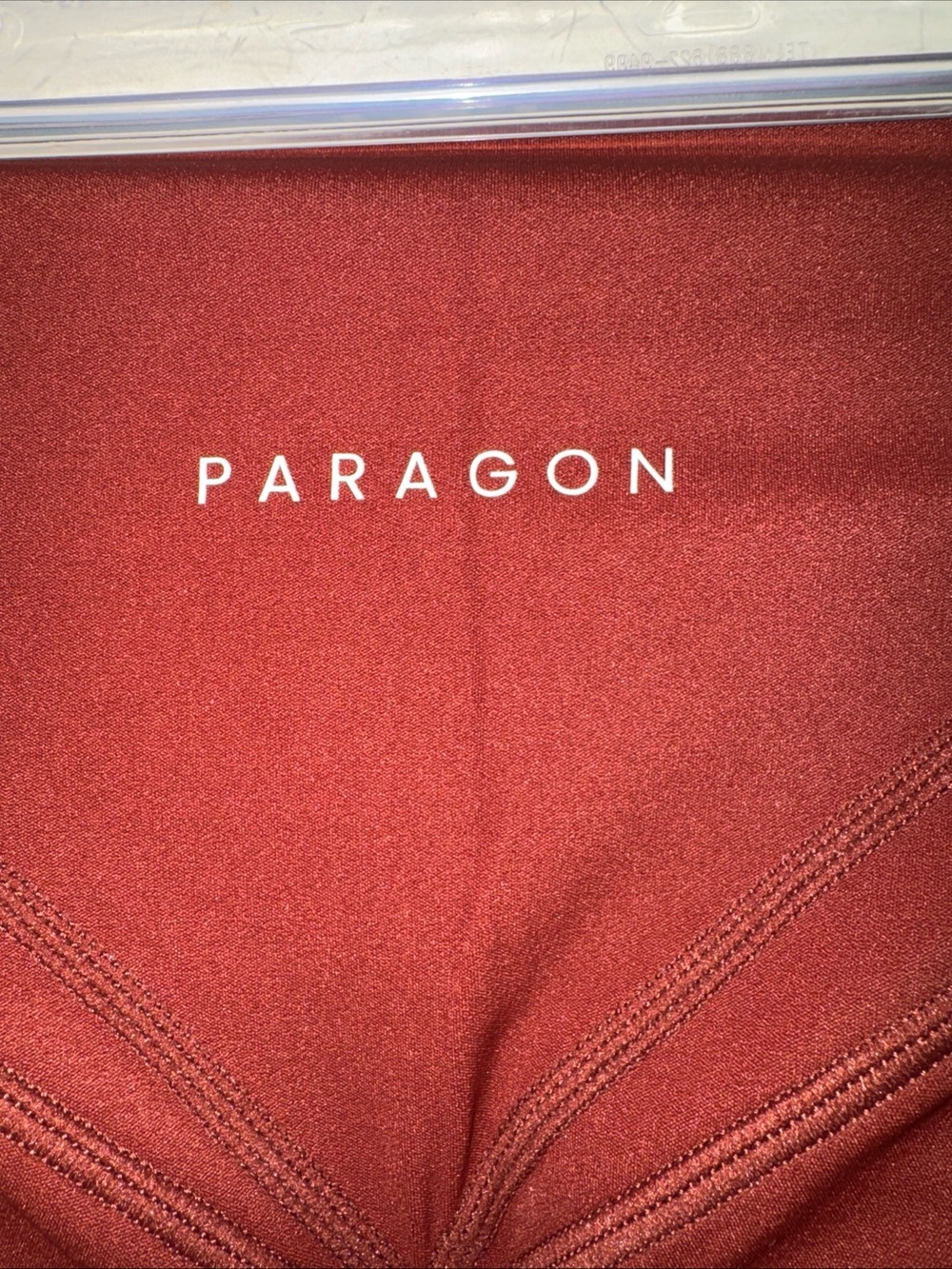 PARAGON Women's Leggings in Rust Brown - Picture 5 of 6